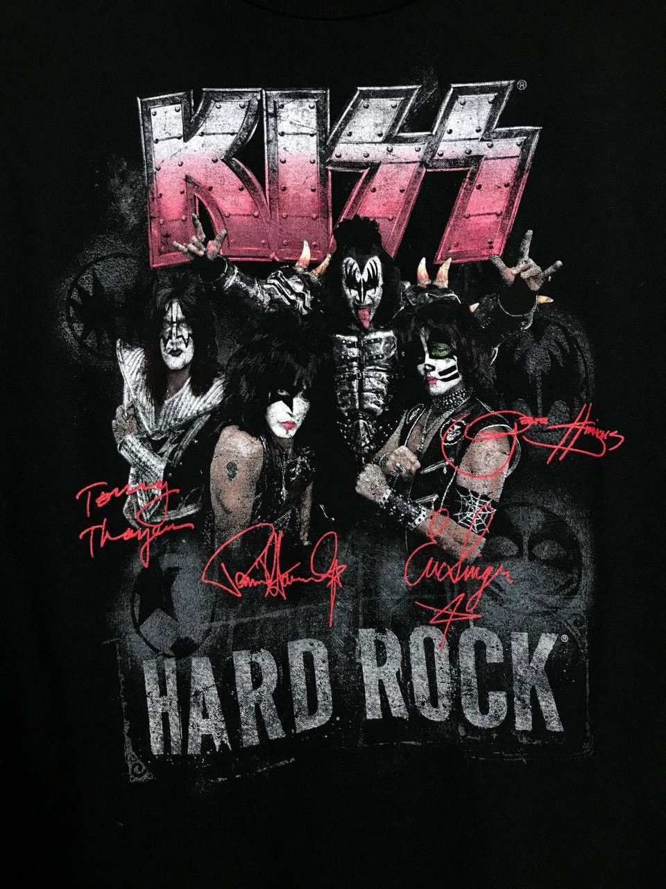 Band Tees Kiss x Hard Rock Cafe vintage rock band tee Size US M / EU 48-50 / 2 - 3 Thumbnail