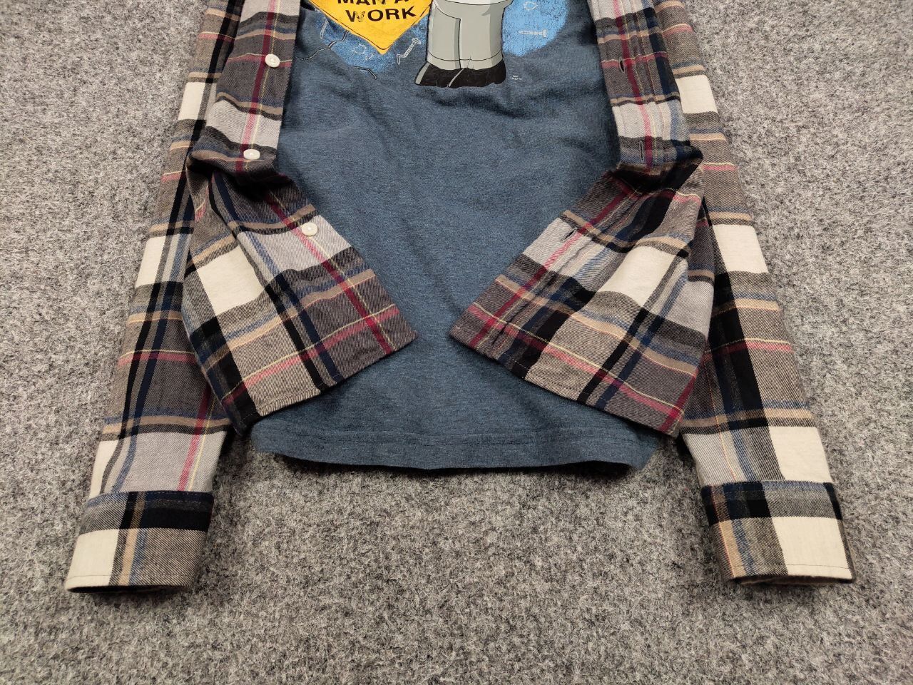 Flannel Vintage Flannel Shirt checkered Travis Scott Authentic Size US M / EU 48-50 / 2 - 5 Thumbnail