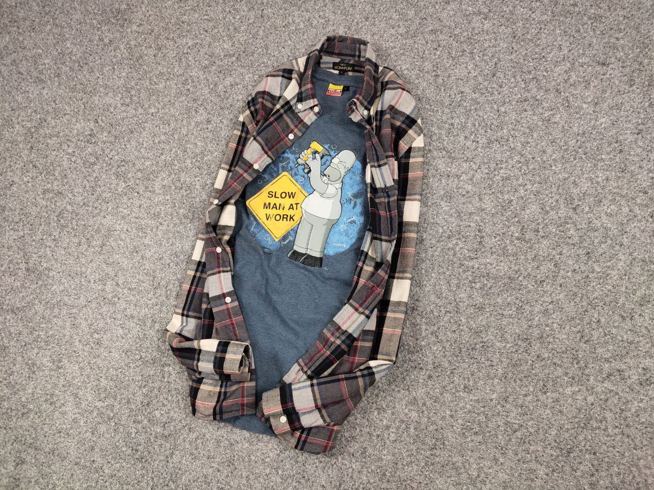 Flannel Vintage Flannel Shirt checkered Travis Scott Authentic Size US M / EU 48-50 / 2 - 9 Thumbnail