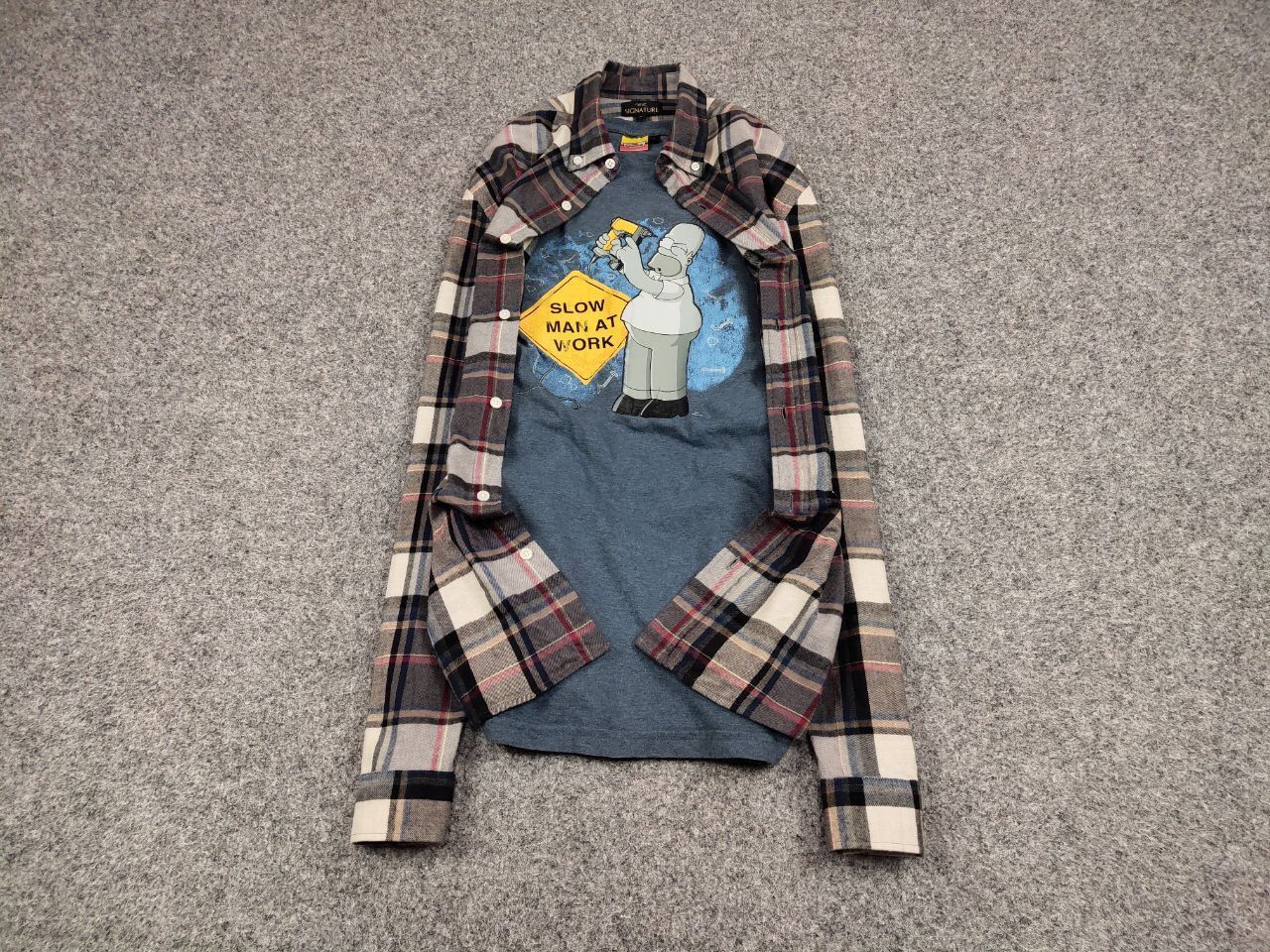 Flannel Vintage Flannel Shirt checkered Travis Scott Authentic Size US M / EU 48-50 / 2 - 2 Thumbnail