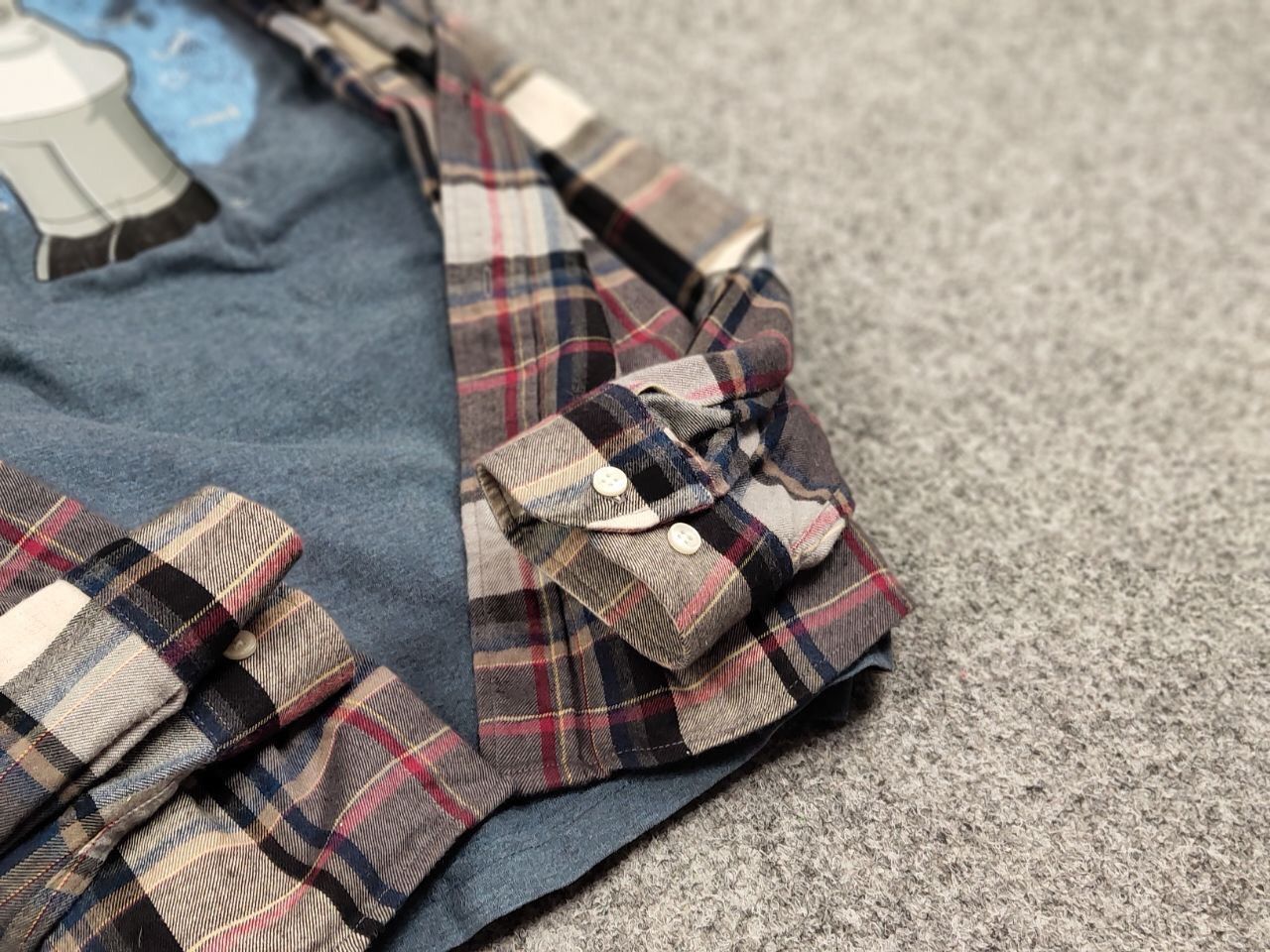 Flannel Vintage Flannel Shirt checkered Travis Scott Authentic Size US M / EU 48-50 / 2 - 10 Thumbnail