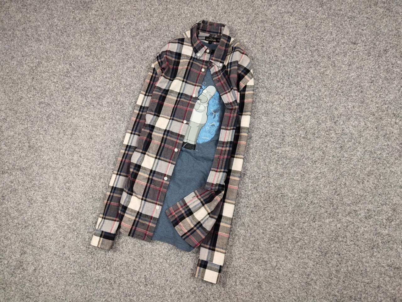 Flannel Vintage Flannel Shirt checkered Travis Scott Authentic Size US M / EU 48-50 / 2 - 7 Thumbnail