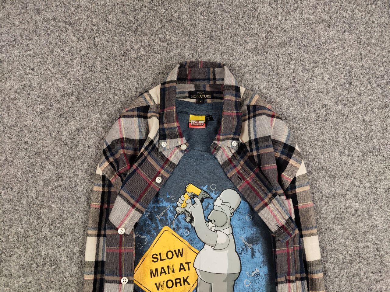 Flannel Vintage Flannel Shirt checkered Travis Scott Authentic Size US M / EU 48-50 / 2 - 4 Thumbnail