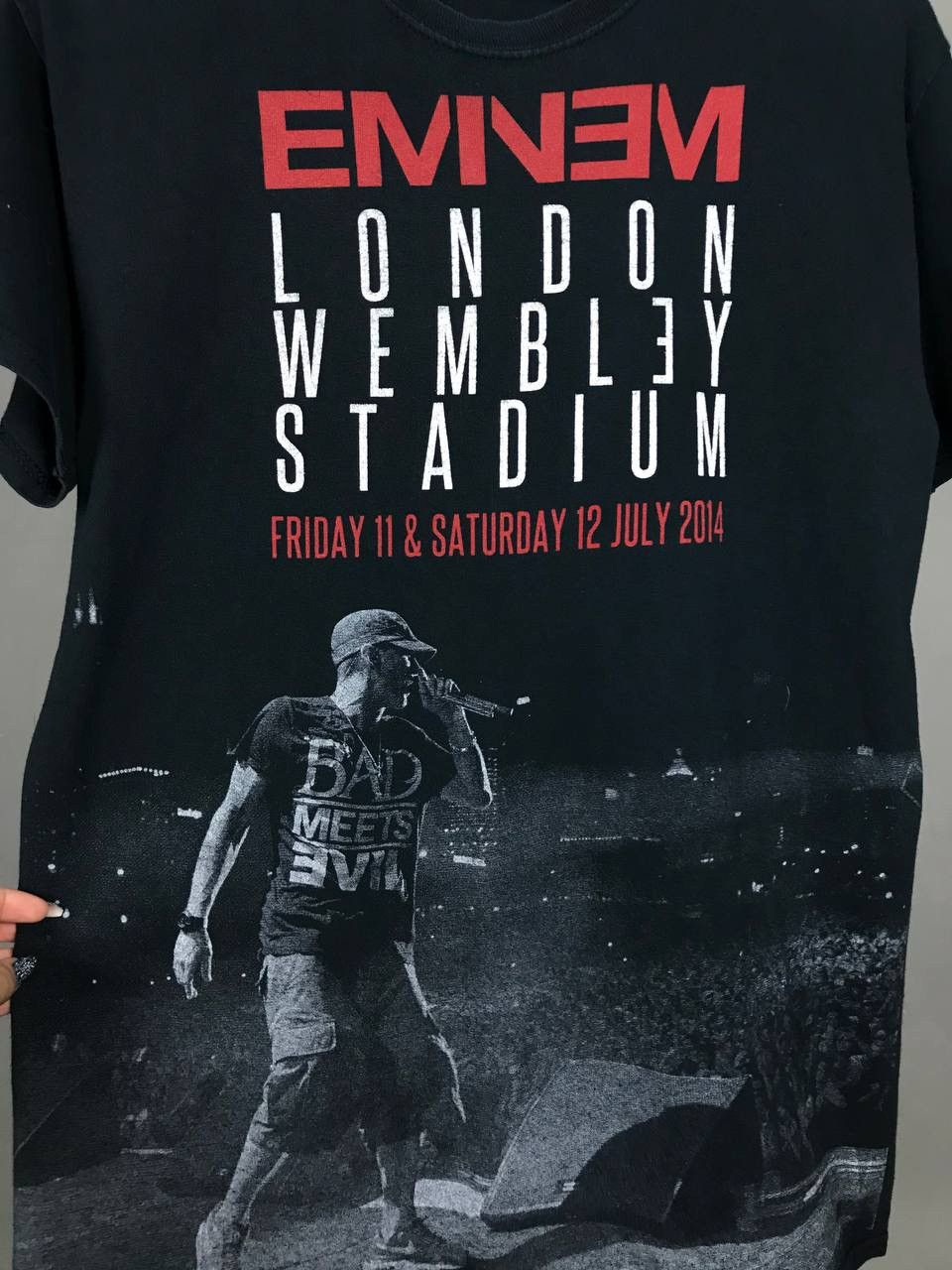 Eminem × Rap Tees × Vintage Eminem 2014 London vintage rap tour tee Size US M / EU 48-50 / 2 - 3 Thumbnail
