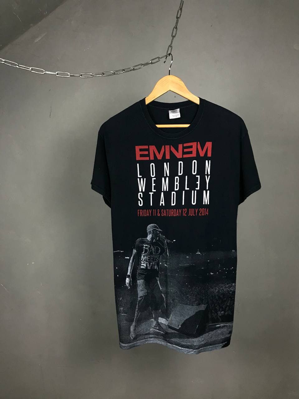 Eminem × Rap Tees × Vintage Eminem 2014 London vintage rap tour tee Size US M / EU 48-50 / 2 - 1 Thumbnail