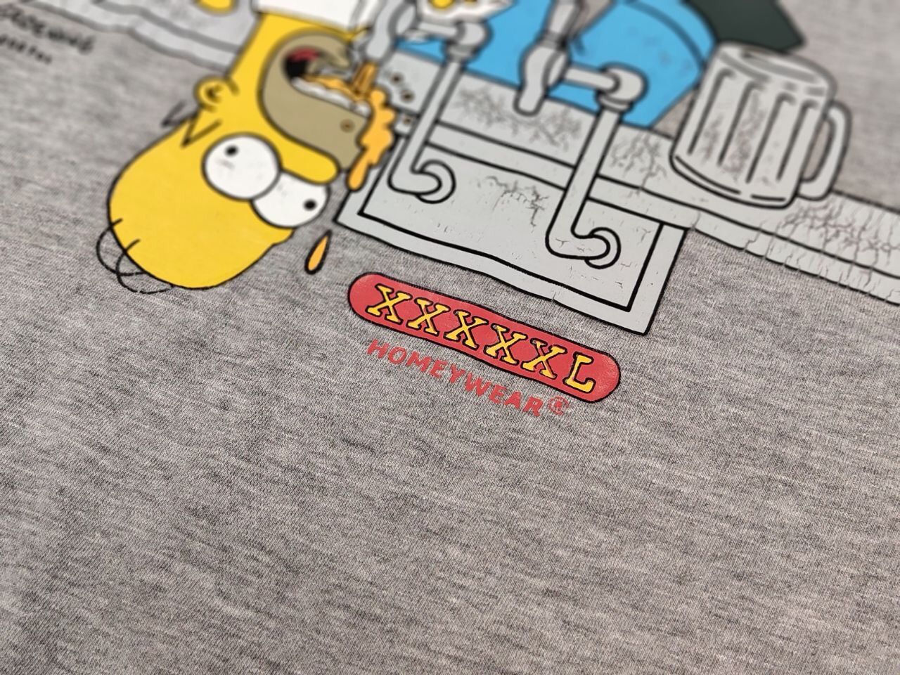 The Simpsons Vintage 0's tee Homer Simpsons Beer T shirt Matt Groening Size US M / EU 48-50 / 2 - 14 Thumbnail