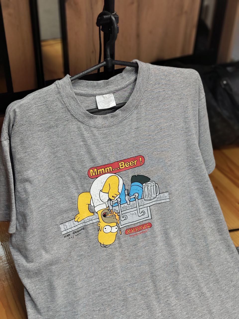 The Simpsons Vintage 0's tee Homer Simpsons Beer T shirt Matt Groening Size US M / EU 48-50 / 2 - 20 Thumbnail