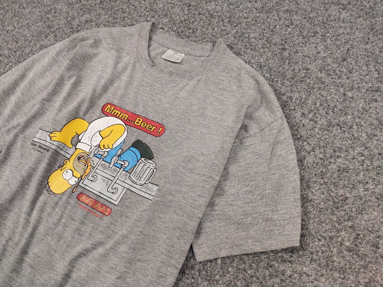 The Simpsons Vintage 0's tee Homer Simpsons Beer T shirt Matt Groening Size US M / EU 48-50 / 2 - 4 Thumbnail