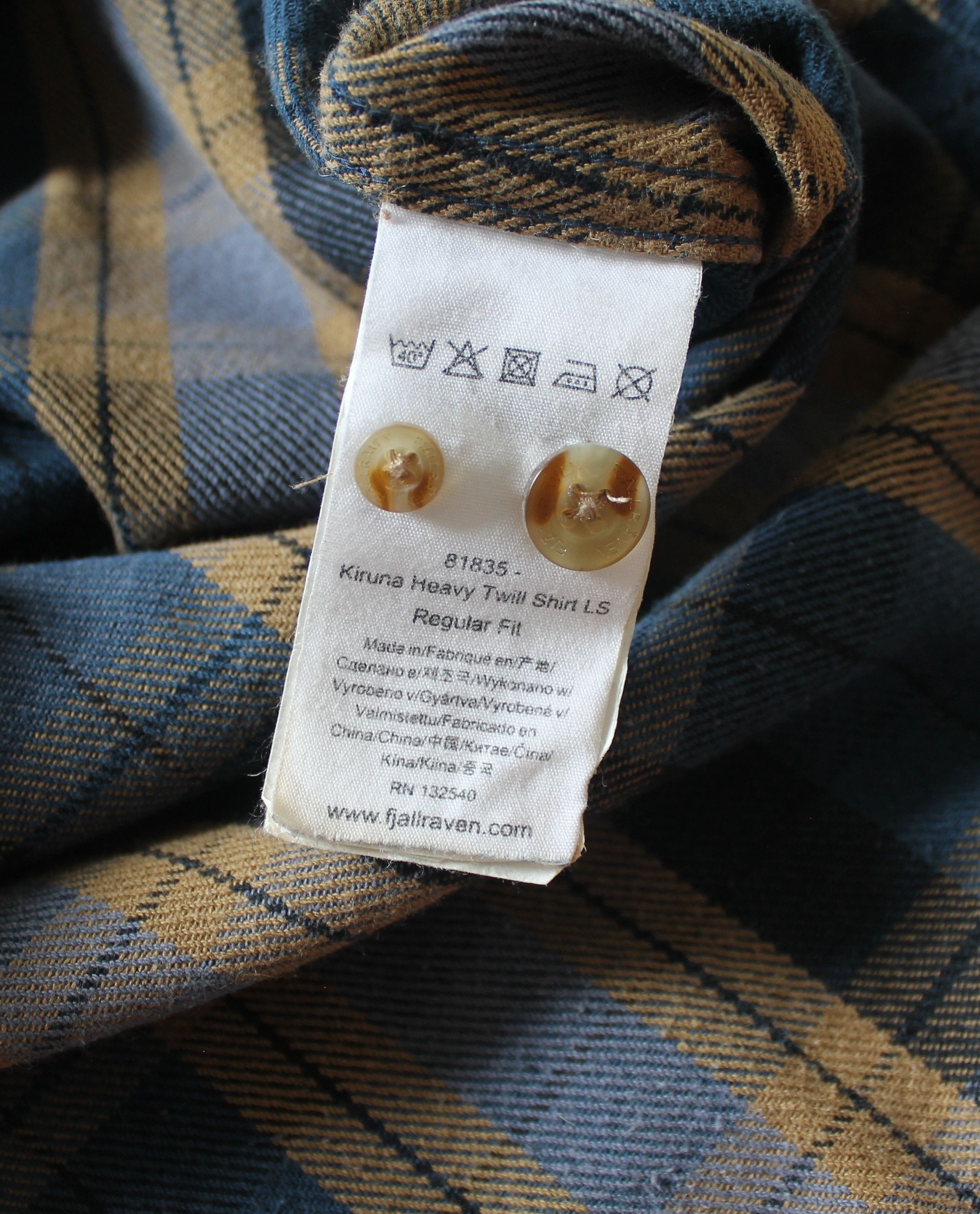 Fjallraven Fjallraven Kiruna Heavy Twill Shirt Size US M / EU 48-50 / 2 - 9 Thumbnail