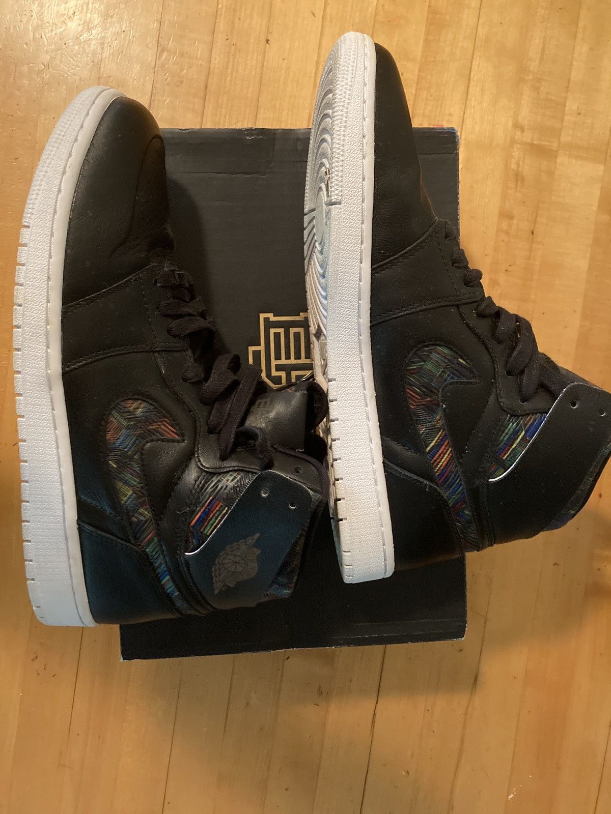 Air Jordan 1 Retro High Nouveau BHM 2016