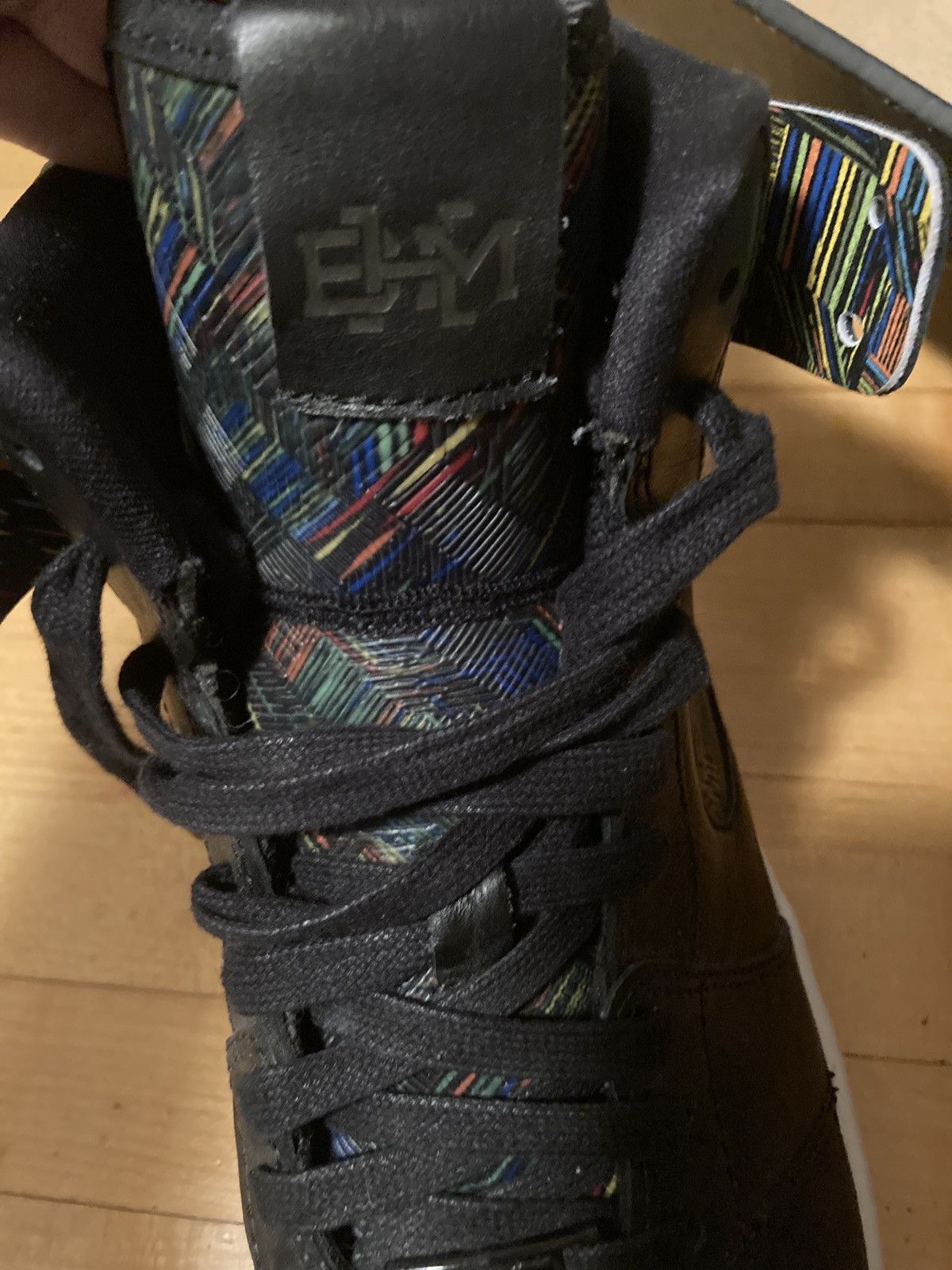 Jordan Brand Air Jordan 1 Retro High Nouveau BHM 2016 Size US 11 / EU 44 - 7 Thumbnail