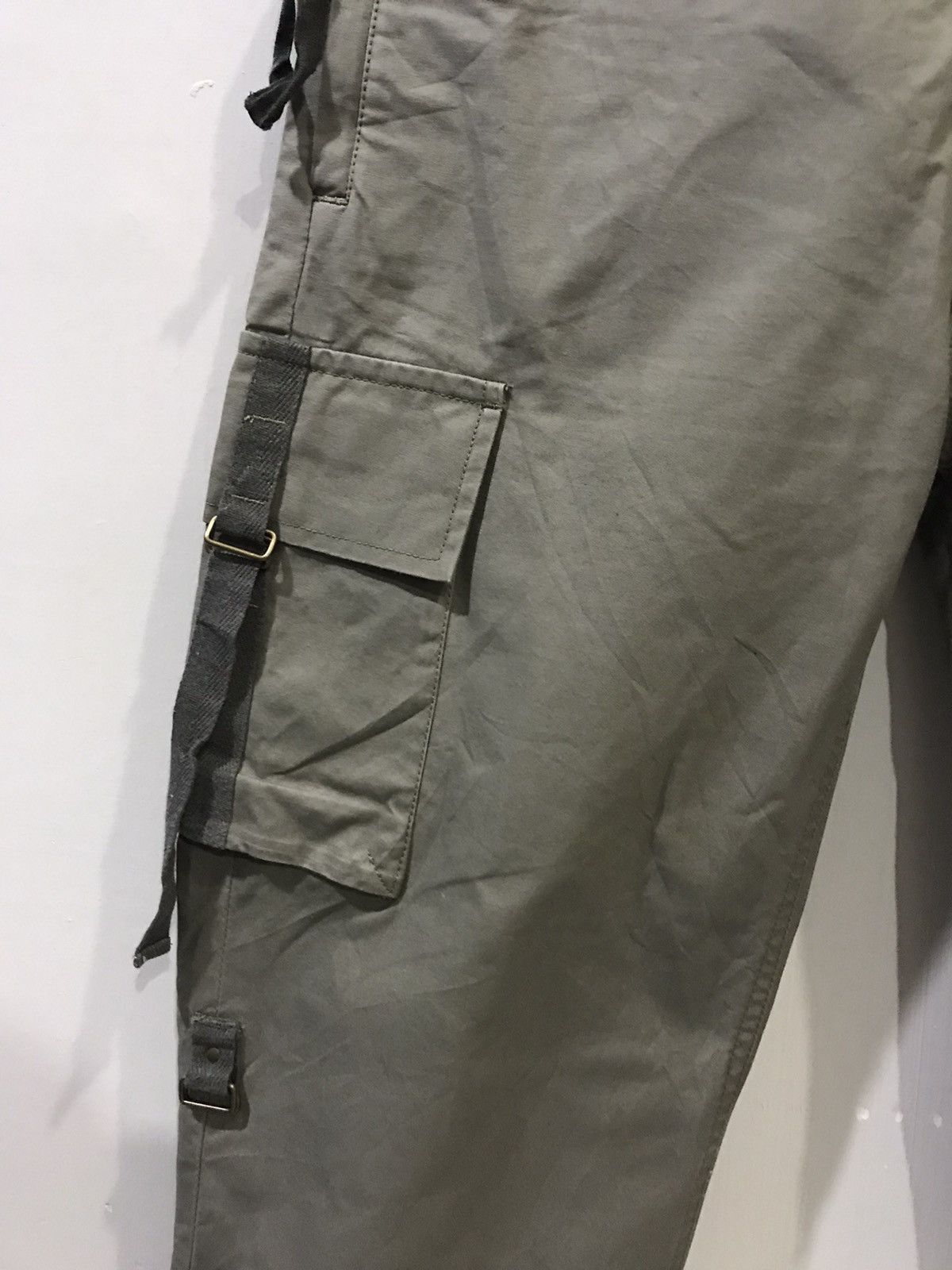 Japanese Brand TEAM OF BEAT*EN Japan Street Wear Tokyo Fashion Cargo Pant Size US 28 / EU 44 - 5 Thumbnail