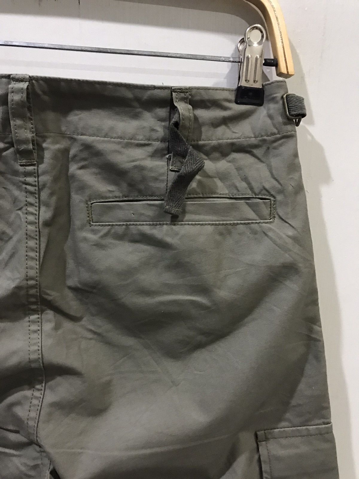 Japanese Brand TEAM OF BEAT*EN Japan Street Wear Tokyo Fashion Cargo Pant Size US 28 / EU 44 - 9 Thumbnail