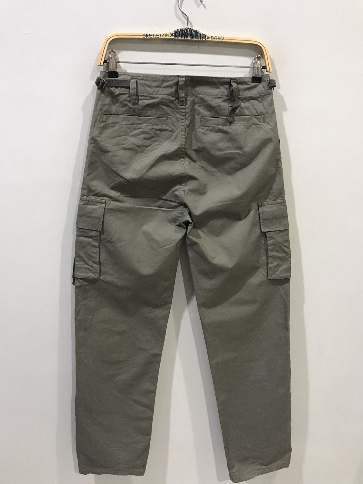 Japanese Brand TEAM OF BEAT*EN Japan Street Wear Tokyo Fashion Cargo Pant Size US 28 / EU 44 - 8 Thumbnail