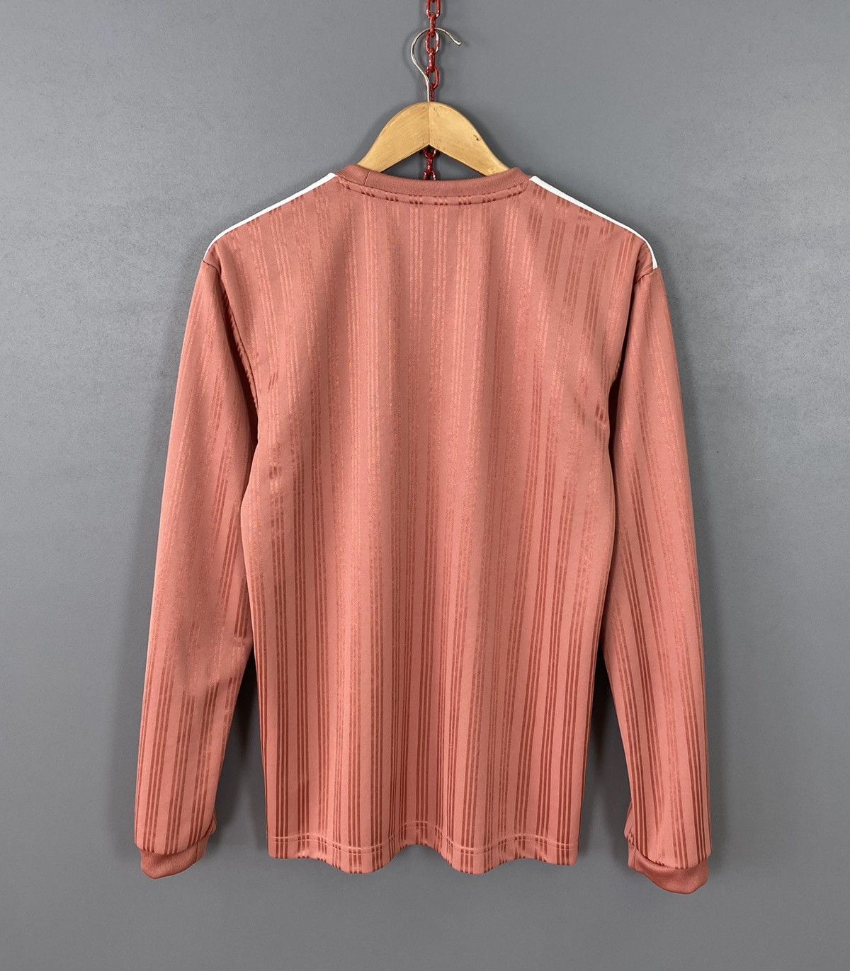 Adidas Adidas Originals Long Sleeve Jersey Shirt Crew Neck Stripes Size US S / EU 44-46 / 1 - 8 Thumbnail