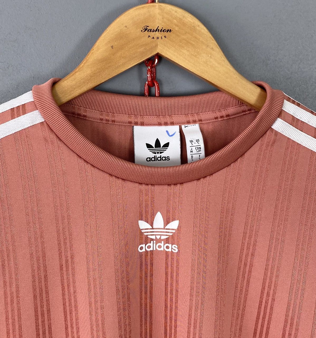 Adidas Adidas Originals Long Sleeve Jersey Shirt Crew Neck Stripes Size US S / EU 44-46 / 1 - 3 Thumbnail