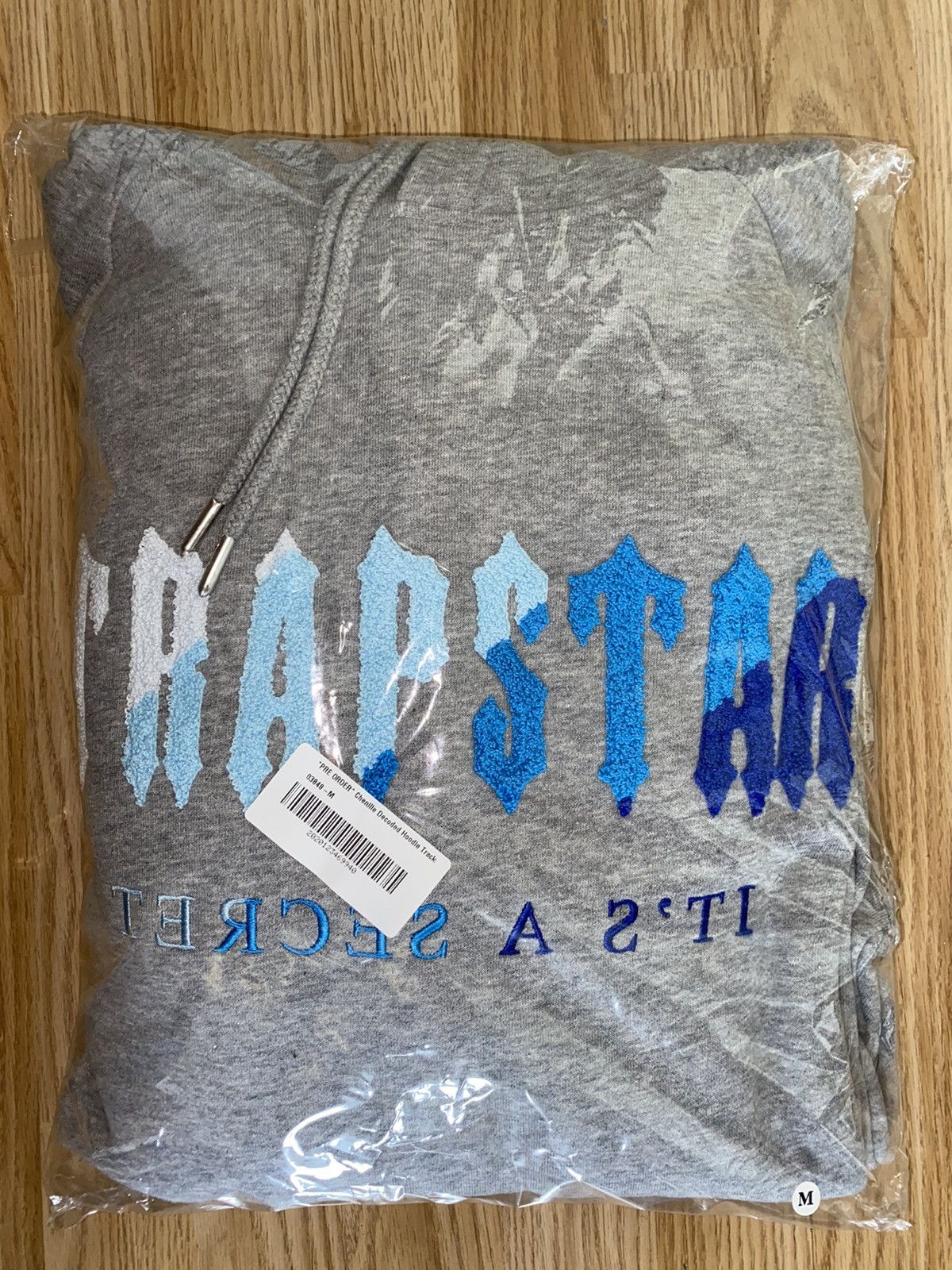 Trapstar London CHENILLE DECODED HOODIE TRACKSUIT GREY ICE FLAVOURS EDITION  | Grailed