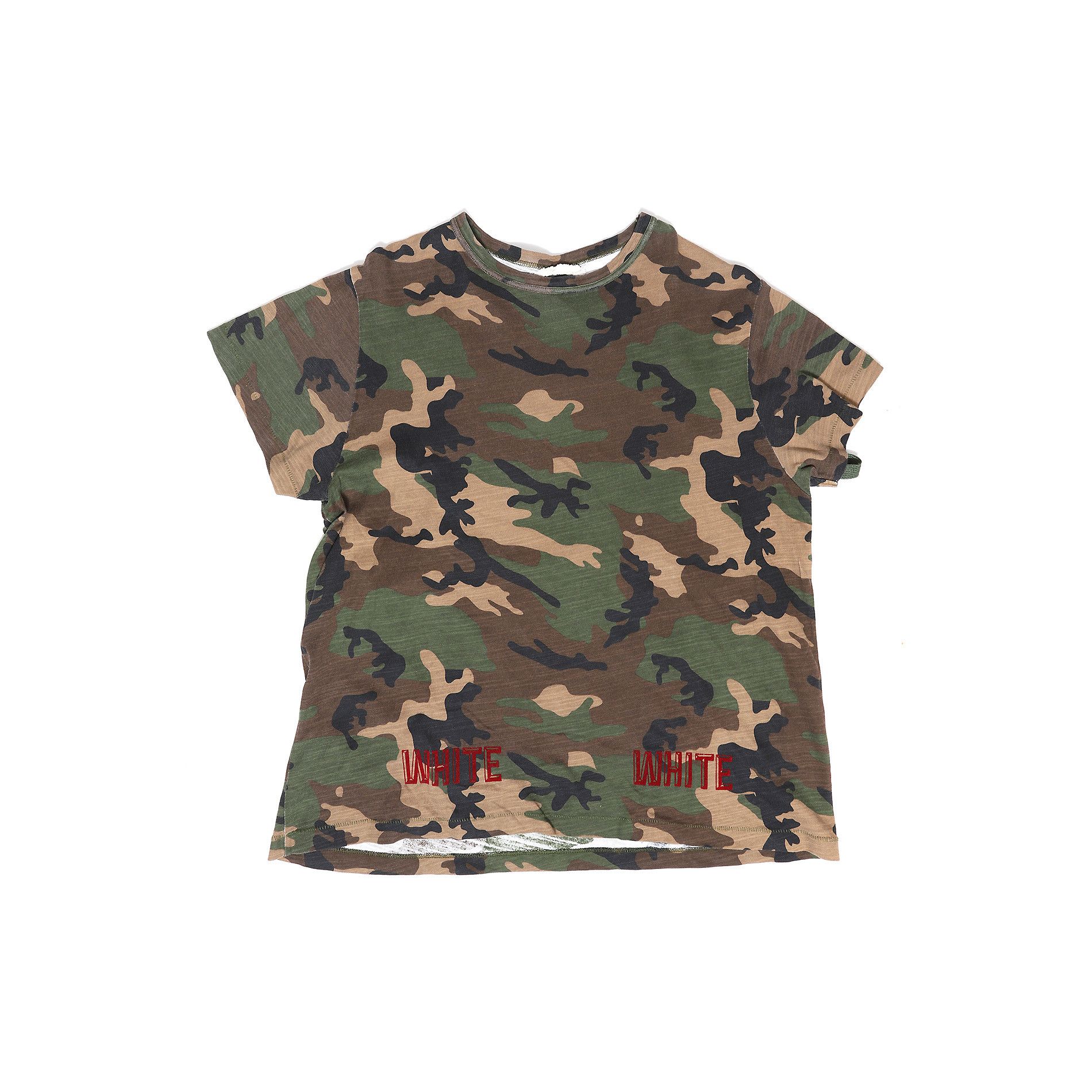 Camouflage Red Velvet T-Shirt