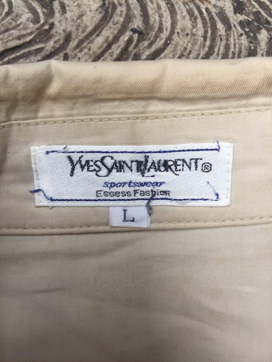 Yves Saint Laurent vintage yves saint laurent casual jacket Size US L / EU 52-54 / 3 - 2 Thumbnail