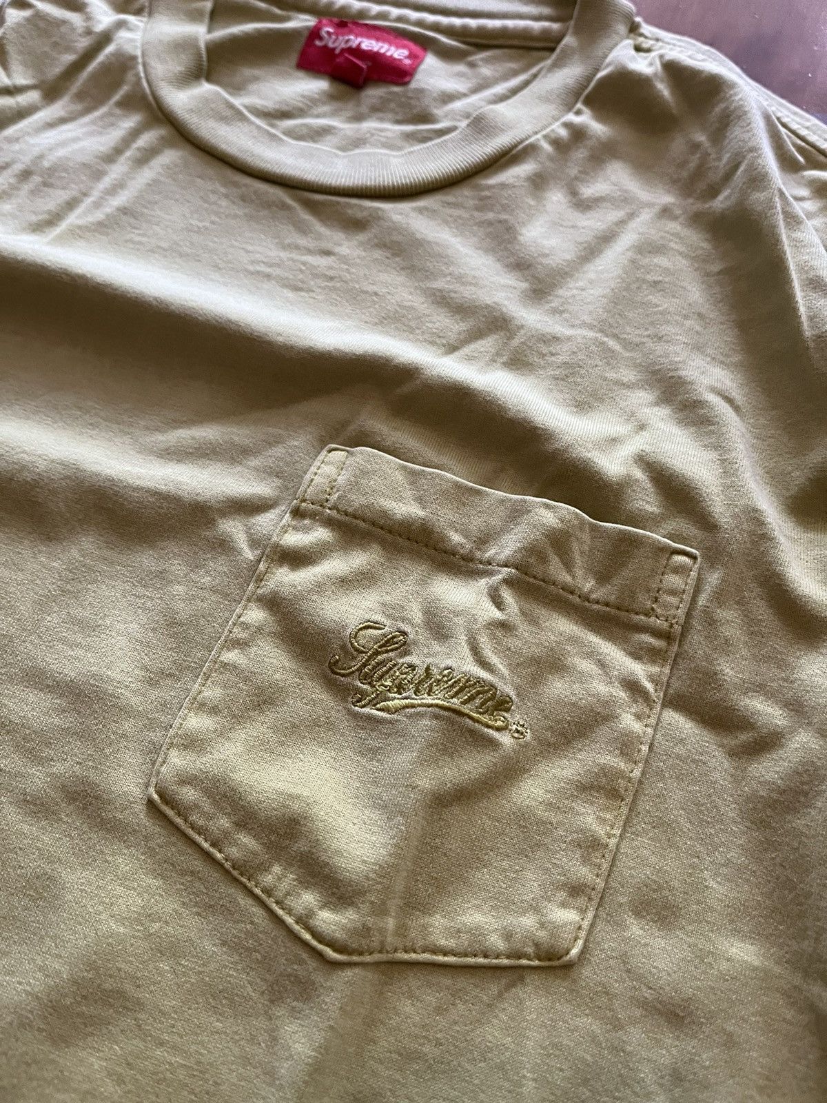 Supreme Supreme Pocket Tee Size US M / EU 48-50 / 2 - 2 Thumbnail