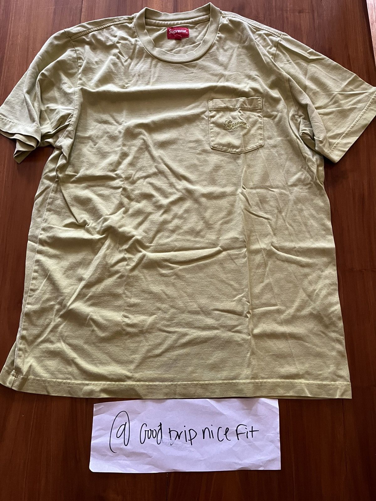 Supreme Supreme Pocket Tee Size US M / EU 48-50 / 2 - 1 Thumbnail