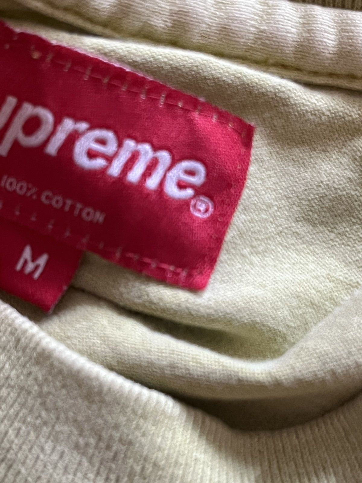 Supreme Supreme Pocket Tee Size US M / EU 48-50 / 2 - 4 Thumbnail