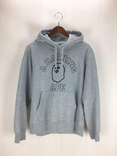 Bape Bape Logo Pullover Hoodie Size US M / EU 48-50 / 2 - 1 Thumbnail