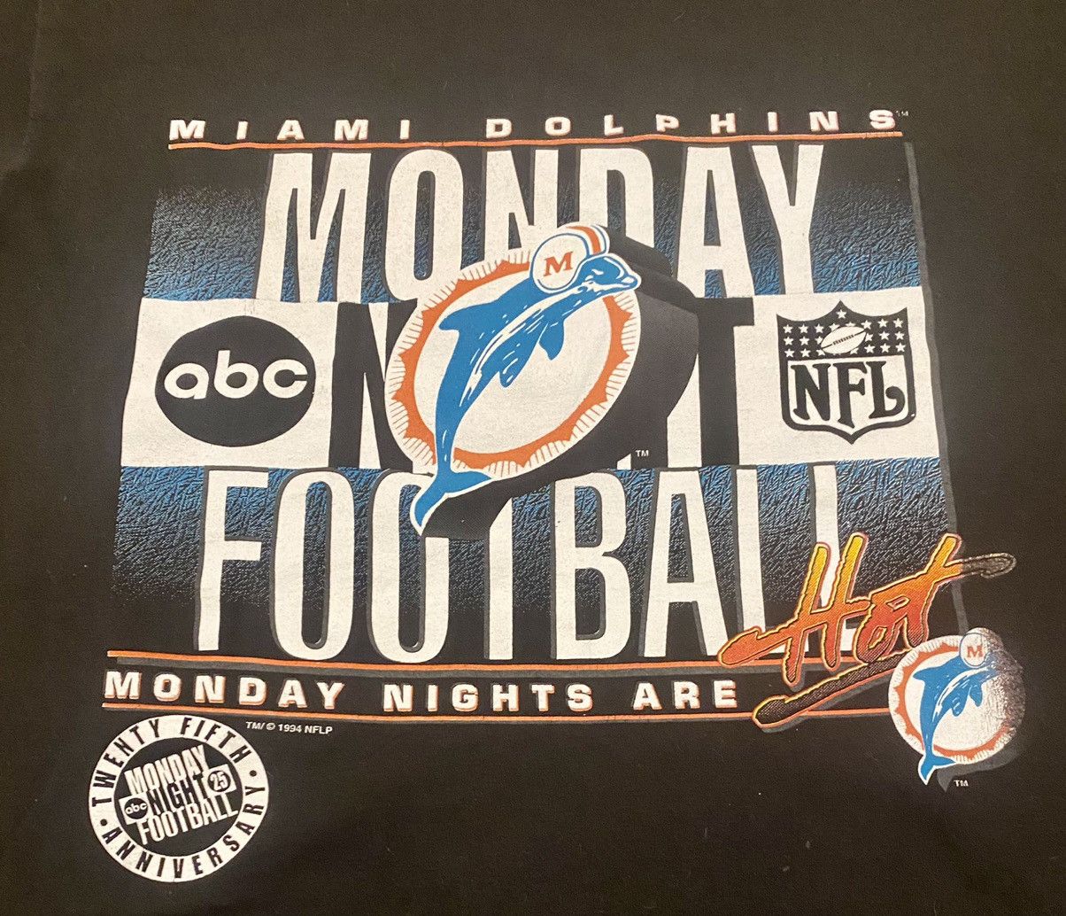 NFL × Round Two × Vintage Miami Dolphins MNF Vintage Tee Size US L / EU 52-54 / 3 - 2 Thumbnail