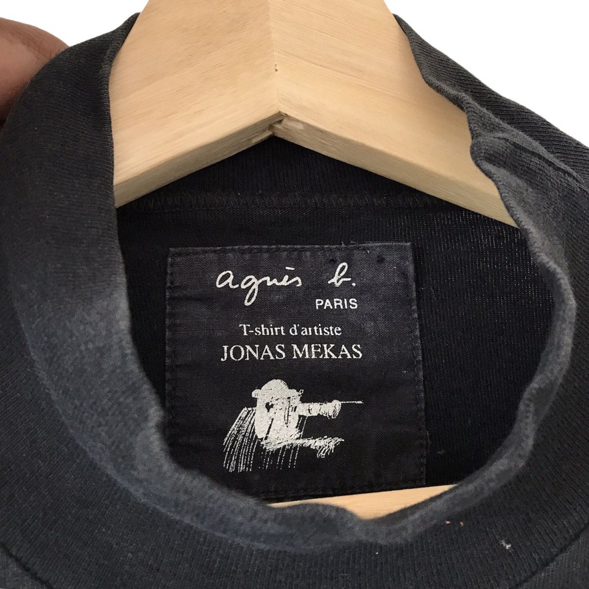 agnes b. Authentic Agnes B. X Jonas Mekas Andy Warhol Portrait Tee Size US M / EU 48-50 / 2 - 6 Thumbnail