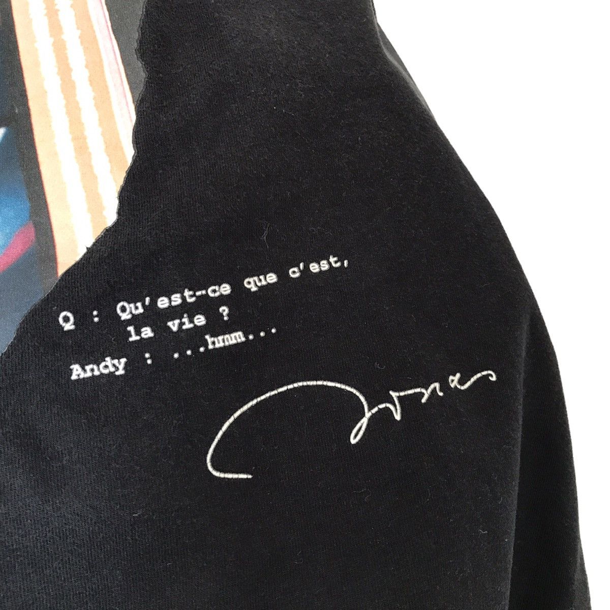 agnes b. Authentic Agnes B. X Jonas Mekas Andy Warhol Portrait Tee Size US M / EU 48-50 / 2 - 5 Thumbnail