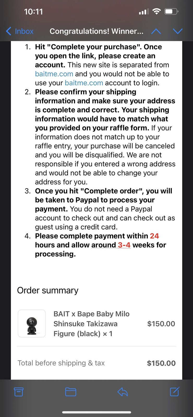 Bape Baby Milo Shinsuke Takizawa