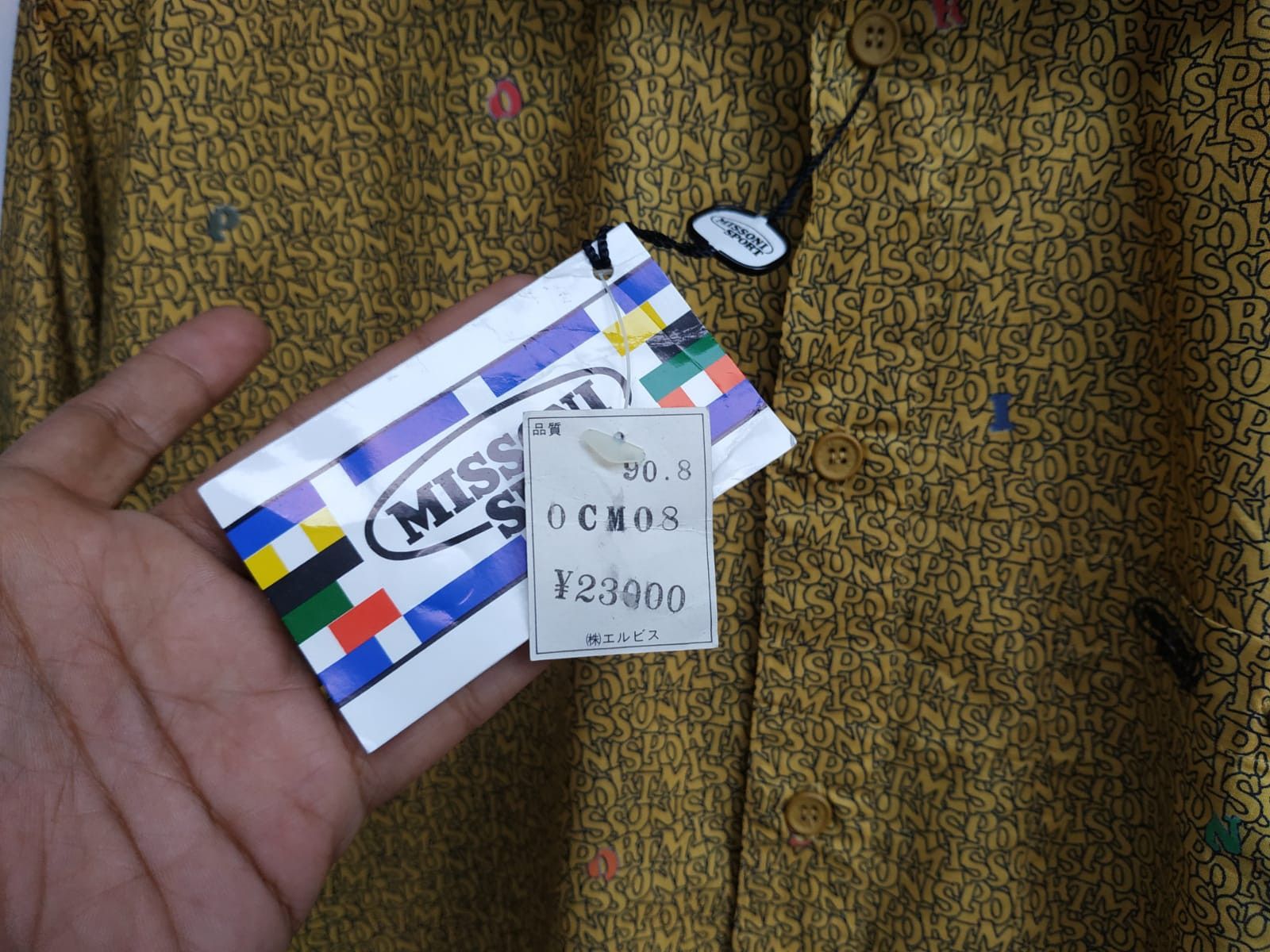 Missoni BNWT Missoni Monogram Shirt Size US M / EU 48-50 / 2 - 4 Thumbnail