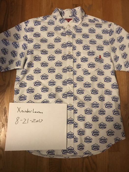 Supreme Supreme/white Castle Oxford Shirt | Grailed