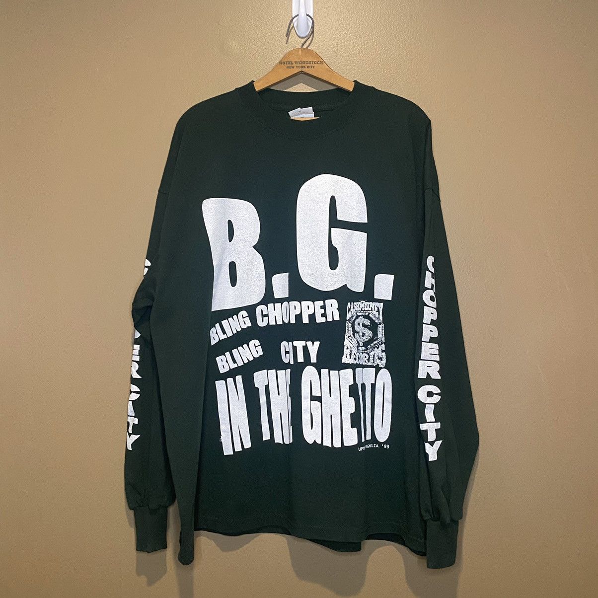 Vintage 1999 BG Chopper City In The Ghetto Rap Tee Grailed