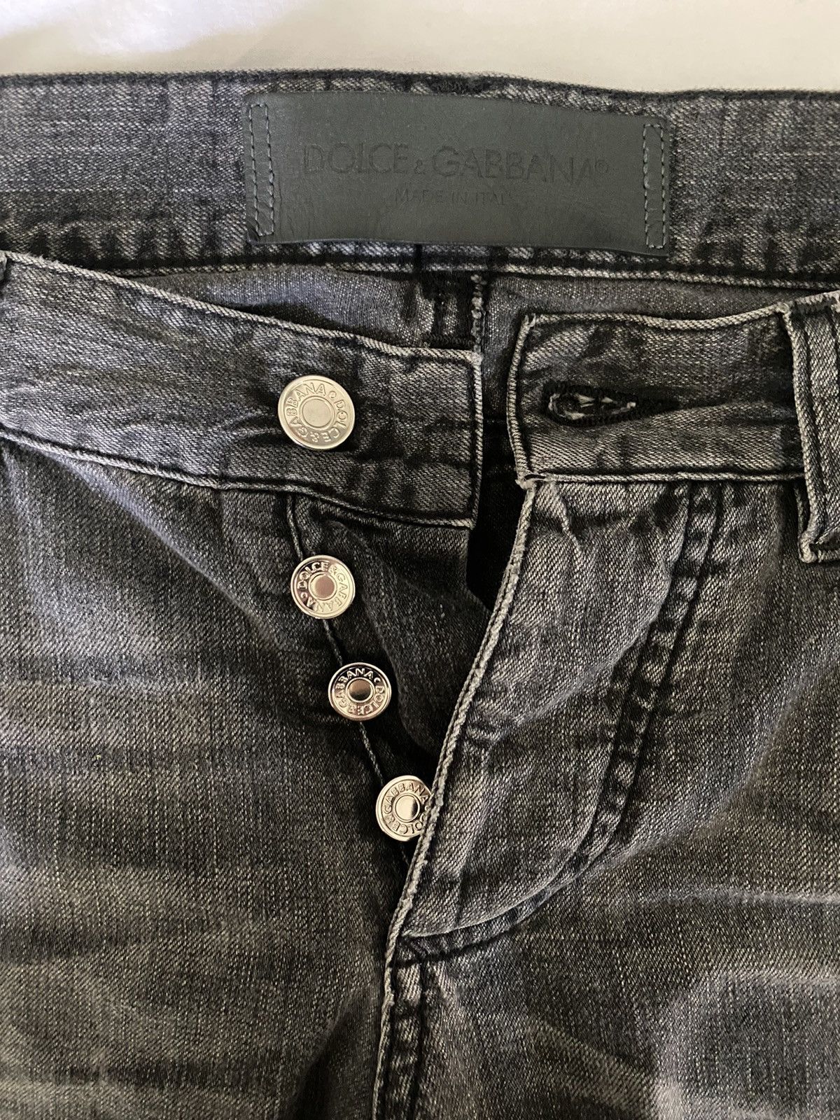 Dolce & Gabbana Grey Dolce Gabbana Jeans Size US 28 / EU 44 - 2 Thumbnail