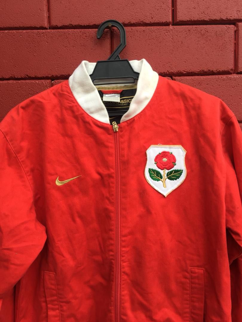 New England Outerwear Vintage Nike England Rugby Long Sleeve Style Size US L / EU 52-54 / 3 - 5 Thumbnail