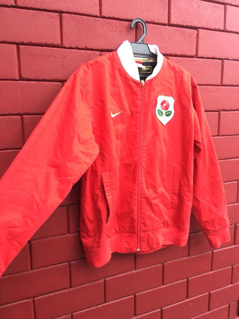 New England Outerwear Vintage Nike England Rugby Long Sleeve Style Size US L / EU 52-54 / 3 - 3 Thumbnail