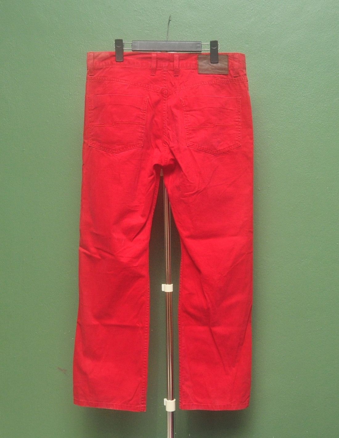 Tommy Hilfiger Vintage Tommy Hilfiger Maroon Streetwear Fashion Style Size US 35 - 2 Thumbnail