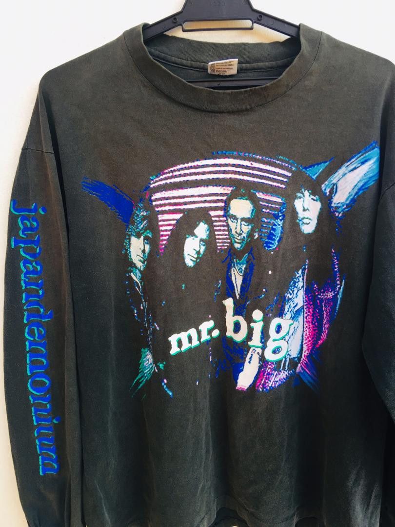 Band Tees Vintage Mr. Big Japandemonium Tour Japan Long Sleeve Shirt Size US L / EU 52-54 / 3 - 4 Thumbnail