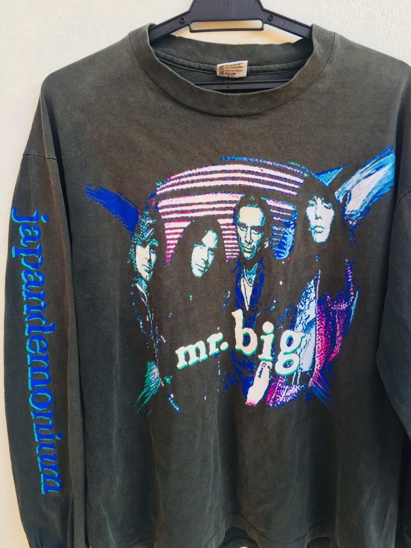 Band Tees Vintage Mr. Big Japandemonium Tour Japan Long Sleeve Shirt Size US L / EU 52-54 / 3 - 5 Thumbnail