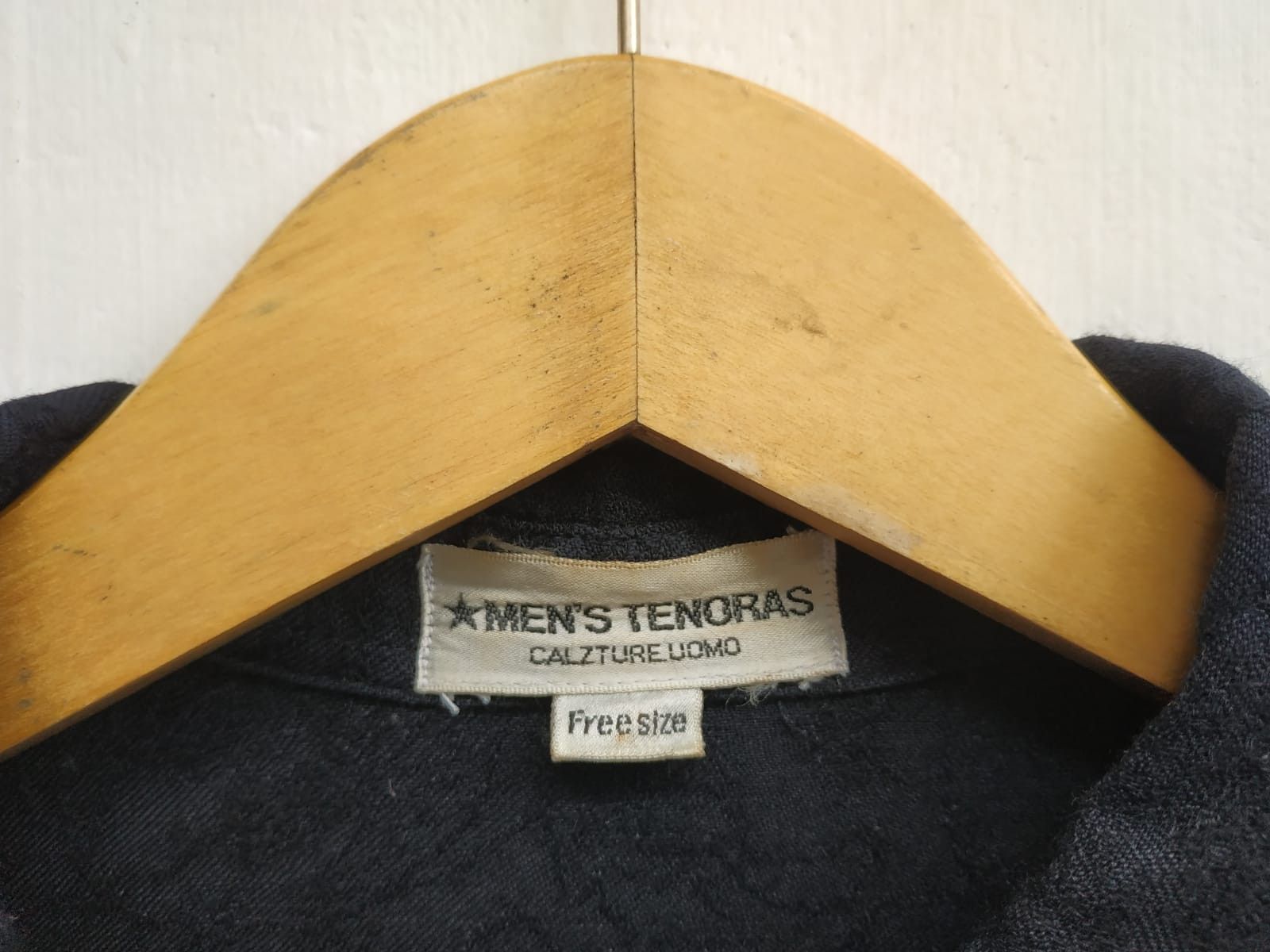 Tete Homme 90's Mens Tenoras Japan, Wool-Rayon Texture Shirt Size US M / EU 48-50 / 2 - 15 Thumbnail