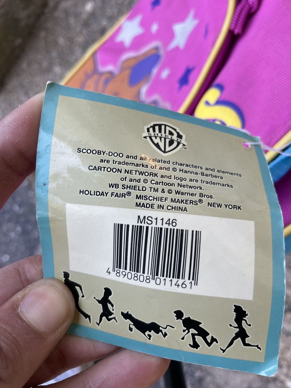 Cartoon Network Y2K Kids SCOOBY DOO Backpack Suitcase 90s Cartoon school bag Size ONE SIZE - 2 Thumbnail