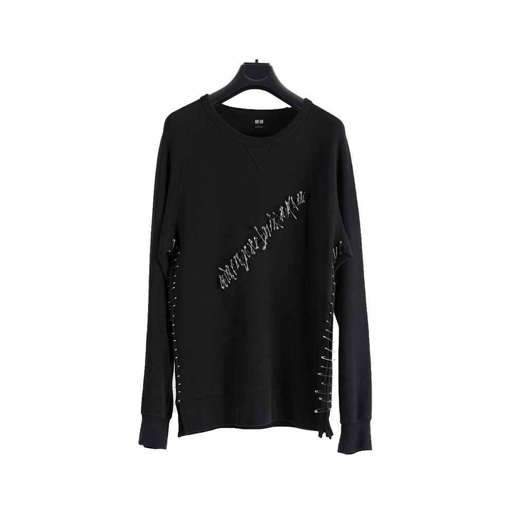Custom Safety Pin Sweater Grailed