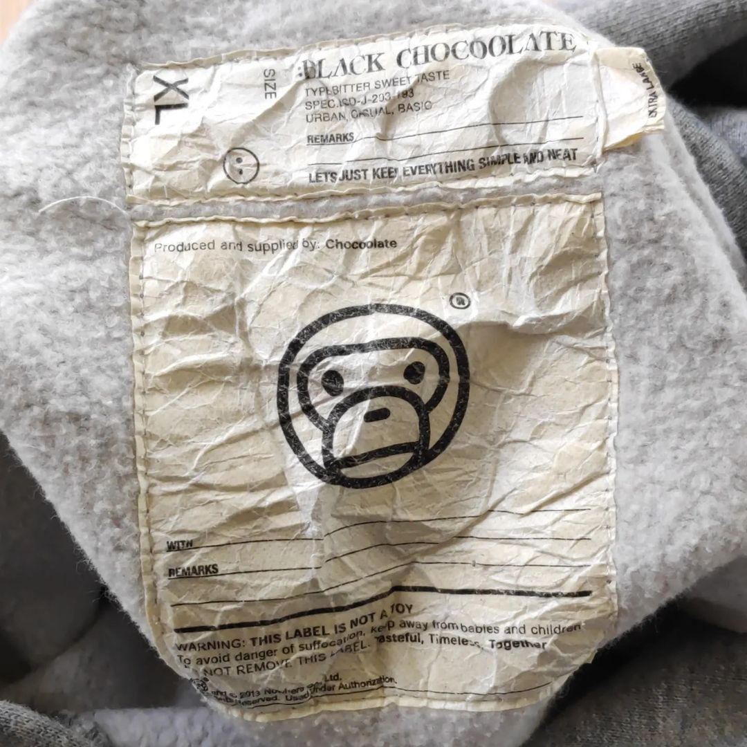 Bape × CHOCOOLATE Baby Milo X Chocoolate Hoodie Size US XL / EU 56 / 4 - 7 Thumbnail