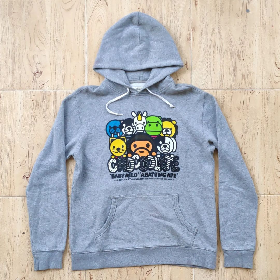 Bape × CHOCOOLATE Baby Milo X Chocoolate Hoodie Size US XL / EU 56 / 4 - 1 Thumbnail
