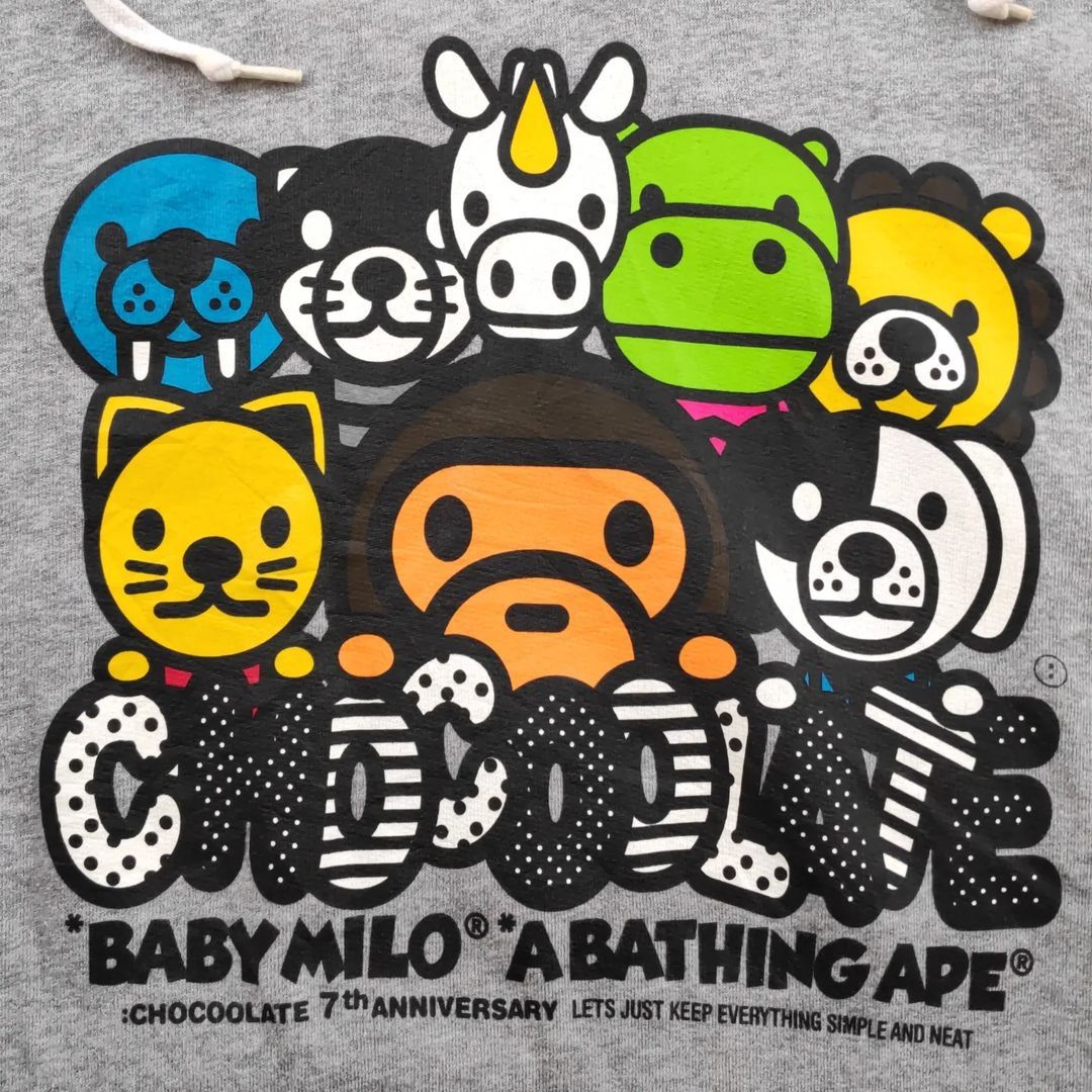 Bape × CHOCOOLATE Baby Milo X Chocoolate Hoodie Size US XL / EU 56 / 4 - 2 Thumbnail