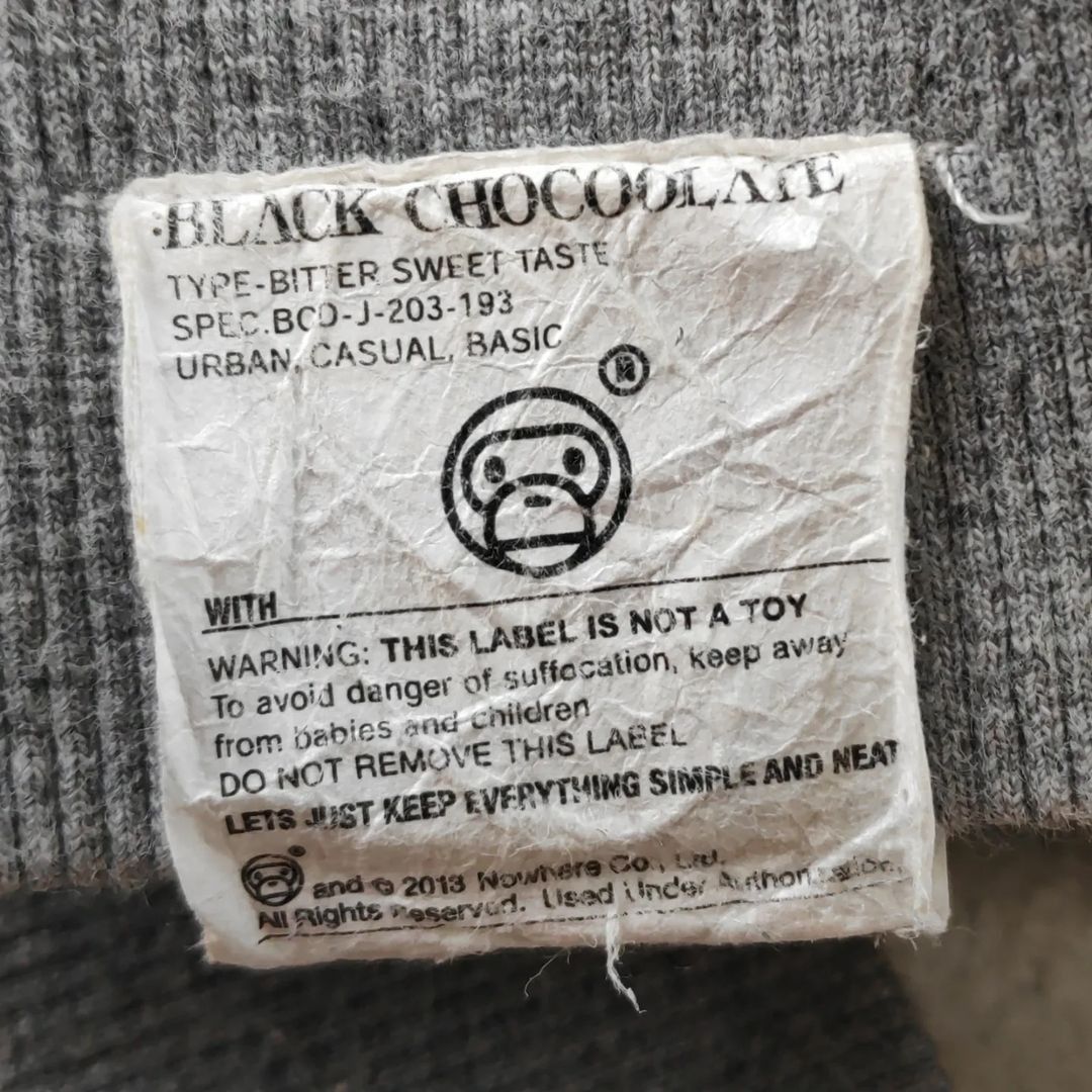 Bape × CHOCOOLATE Baby Milo X Chocoolate Hoodie Size US XL / EU 56 / 4 - 6 Thumbnail