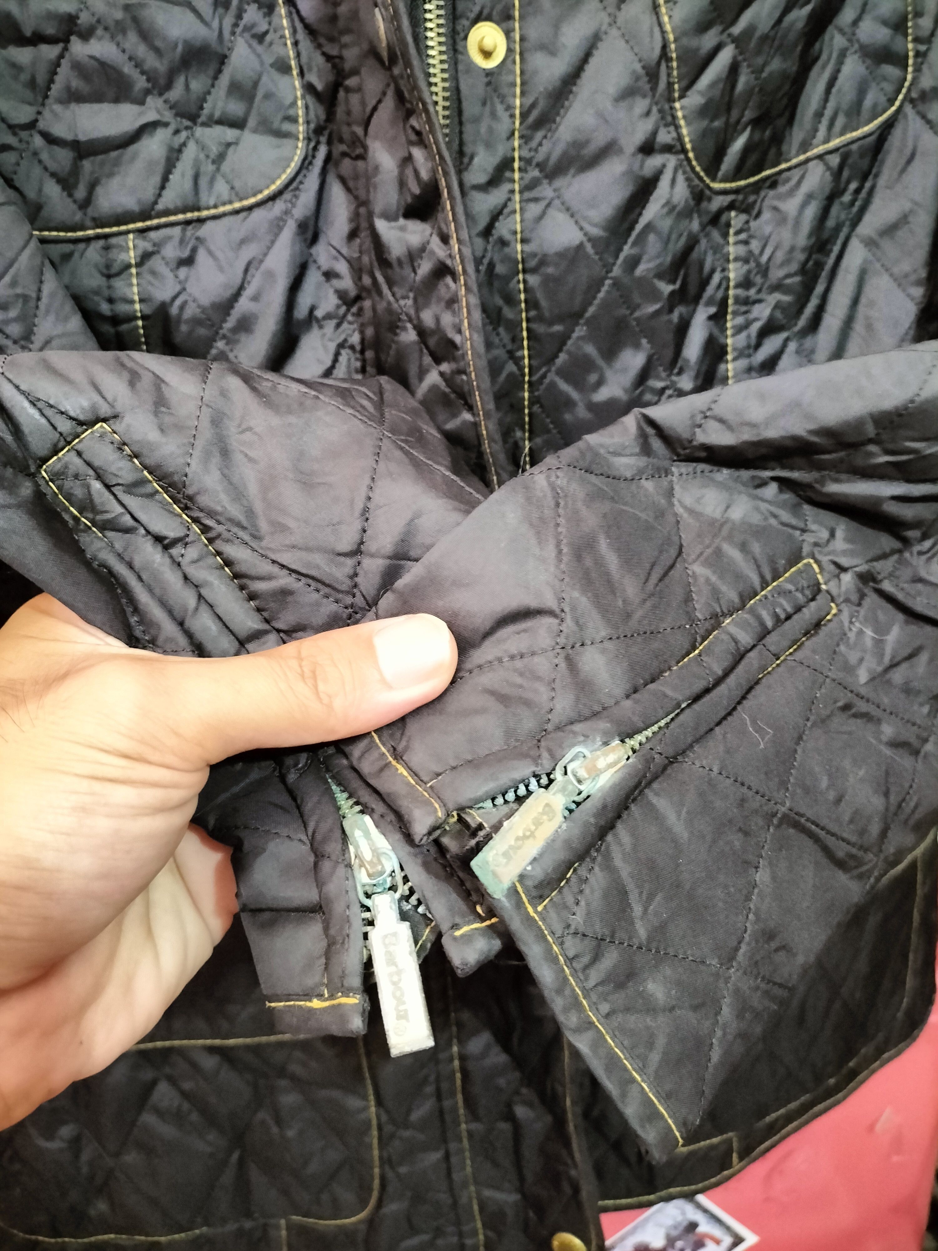Barbour Vintage 80s Barbour Jacket fashion motor sports Size US S / EU 44-46 / 1 - 9 Thumbnail