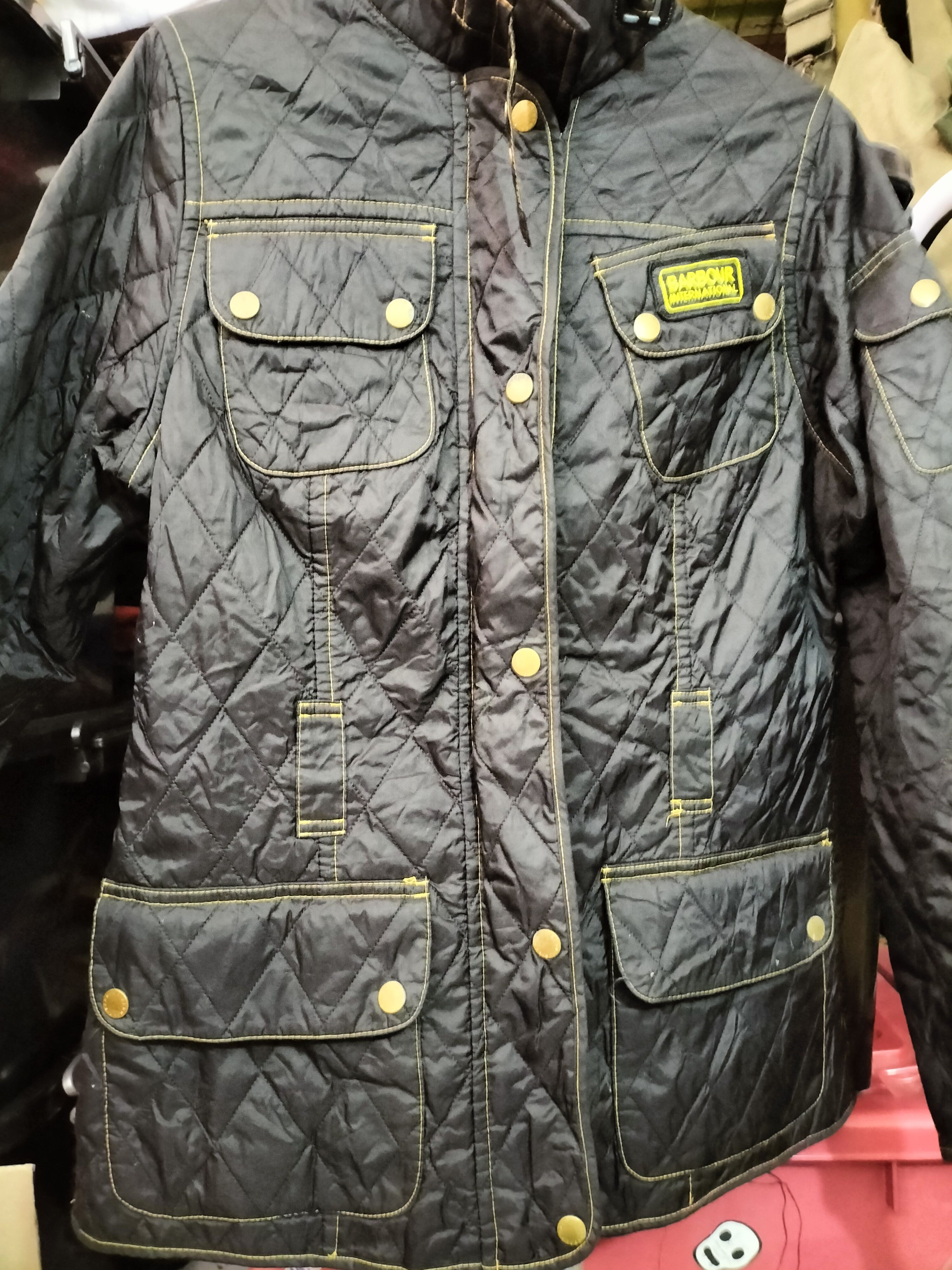 Barbour Vintage 80s Barbour Jacket fashion motor sports Size US S / EU 44-46 / 1 - 2 Thumbnail
