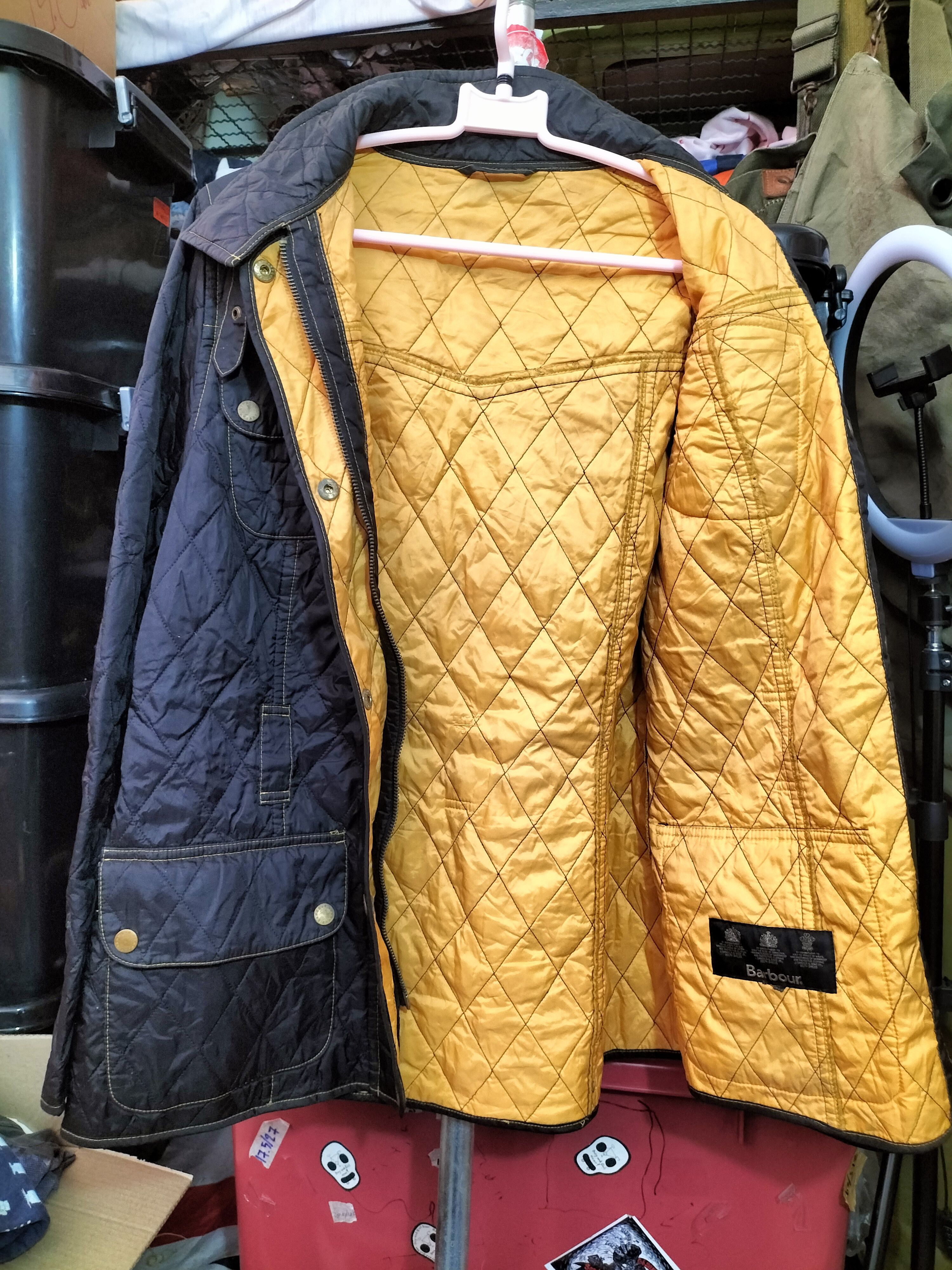 Barbour Vintage 80s Barbour Jacket fashion motor sports Size US S / EU 44-46 / 1 - 12 Thumbnail